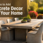 5 Reasons to Add Concrete Decor Into Your Home