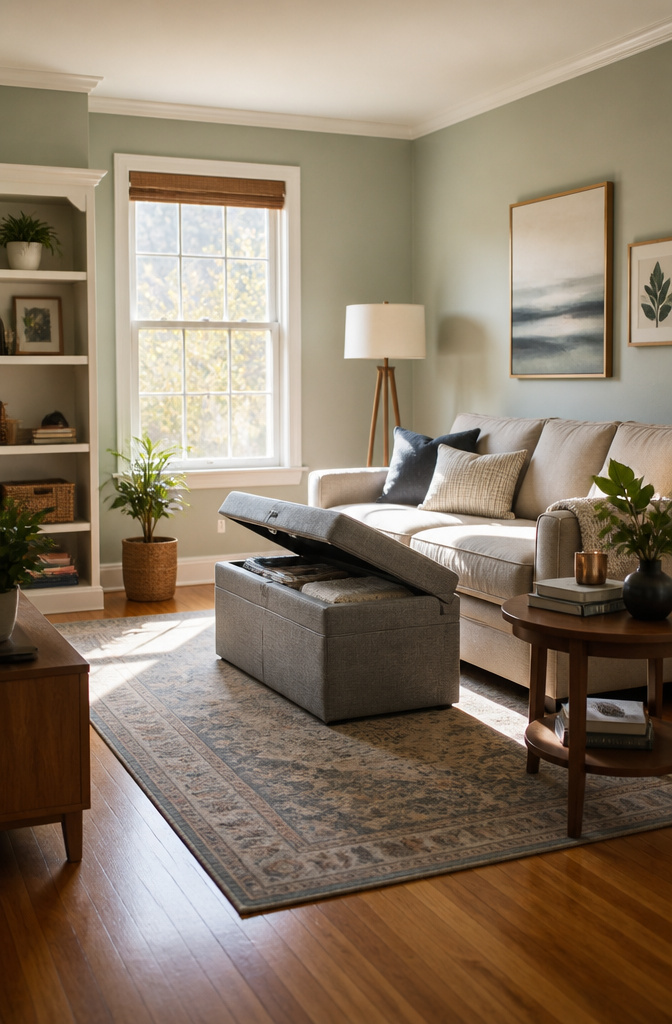 20 Small House Organization Ideas for a Tidier 2026 15 A bed with built-in storage drawers underneath.
