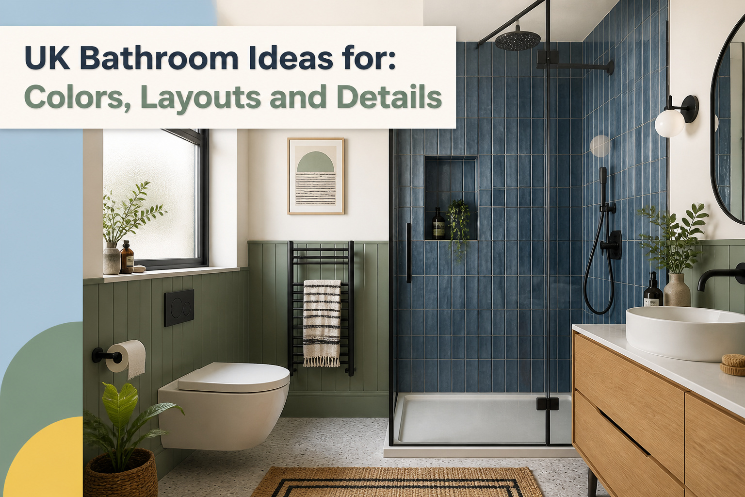 A contemporary bathroom featuring modern fixtures and elegant decor.